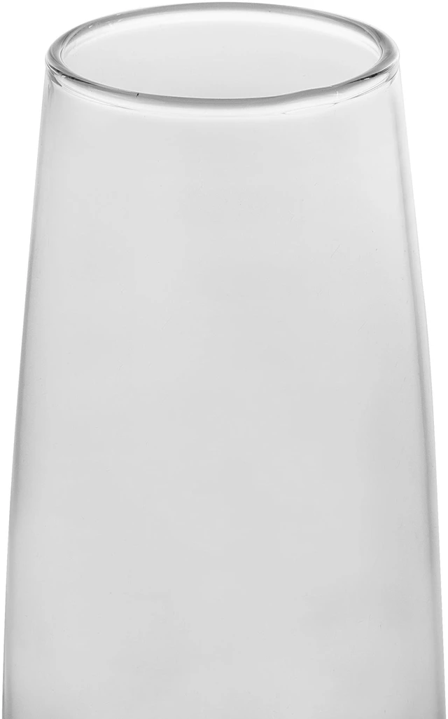 Alt view image 3 of 6 - (2 pack) Libbey Clear Glass Bud Floral Vase, 6"
