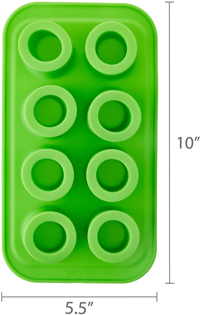 Alt view image 6 of 6 - 5.5 x 9.8 IN, Shot Glass Shape, Silicone Candy and Baking Mold, by Way To Celebrate