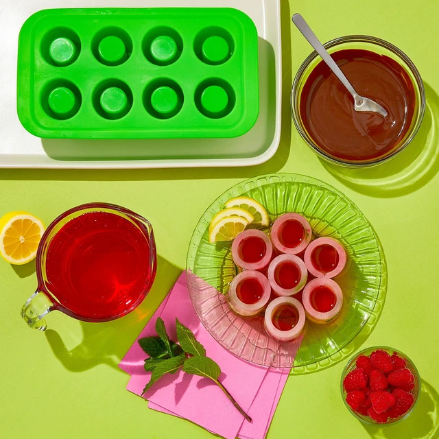 Alt view image 5 of 6 - 5.5 x 9.8 IN, Shot Glass Shape, Silicone Candy and Baking Mold, by Way To Celebrate