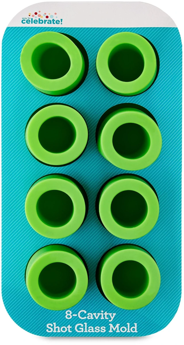Alt view image 4 of 6 - 5.5 x 9.8 IN, Shot Glass Shape, Silicone Candy and Baking Mold, by Way To Celebrate