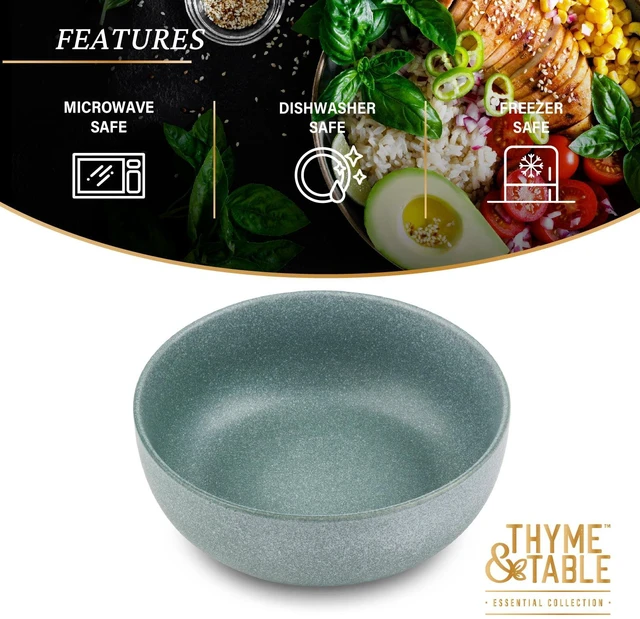 Alt view image 2 of 6 - Thyme & Table Caspian Bowl, Green