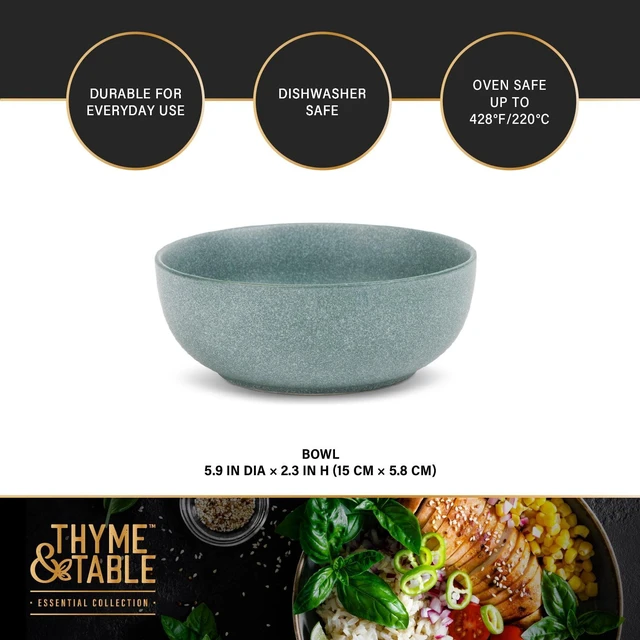 Alt view image 4 of 6 - Thyme & Table Caspian Bowl, Green