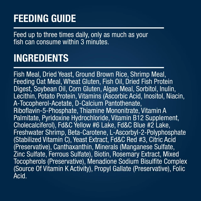 Alt view image 6 of 6 - Tetra Goldfish Flakes, Balanced Diet Fish Food, Clear Water Formula, 2.2 oz.