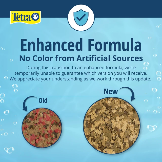 Alt view image 2 of 6 - Tetra Goldfish Flakes, Balanced Diet Fish Food, Clear Water Formula, 2.2 oz.