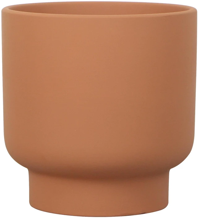 Main image of Mainstays Petra Terra 6 in Round Terracotta Clay Planter