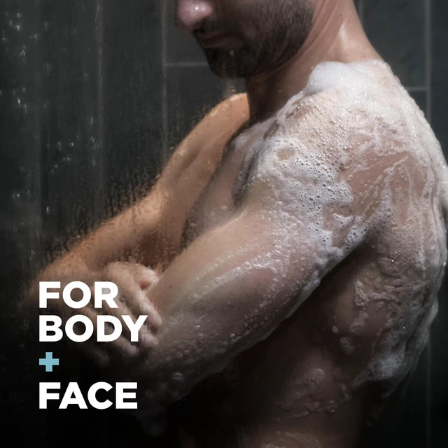 Alt view image 4 of 7 - Dove Men+Care Exfoliating Shower Tool Active Clean Scrub, 1 Count
