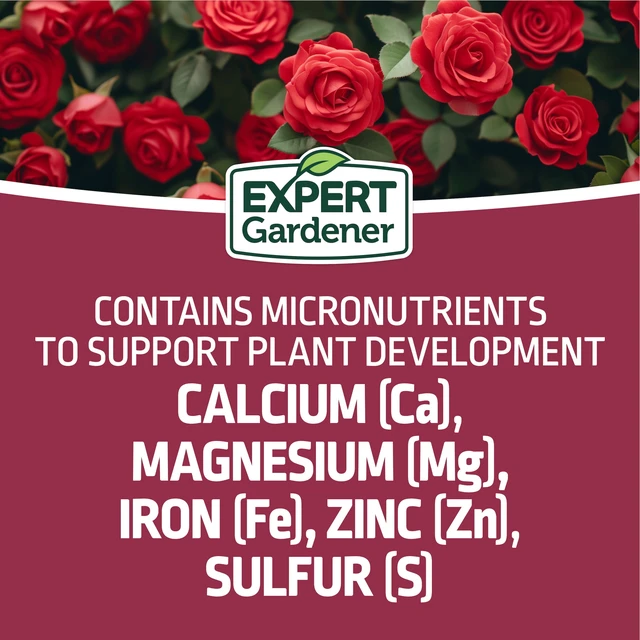 Alt view image 5 of 6 - Expert Gardener Rose Plant Food Fertilizer 12-6-10, 4 lb.