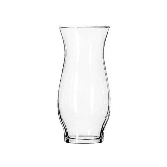 Alt view image 2 of 2 - (2 pack) Libbey Clear Glass Hurricane Vase, 6.5 in