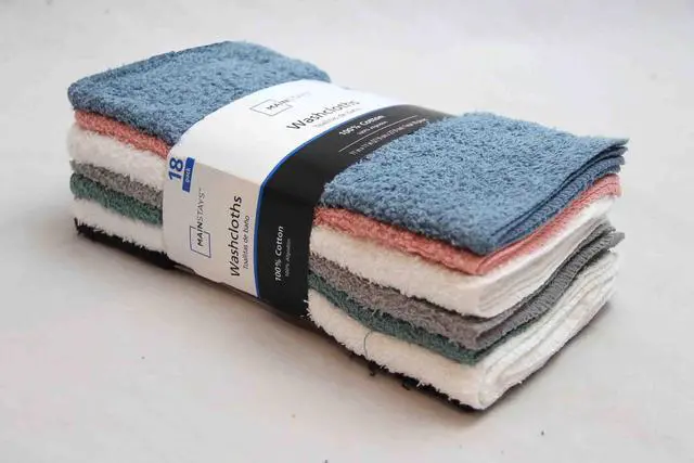 Alt view image 8 of 8 - 18-Pack Washcloth Bundle, Pastel