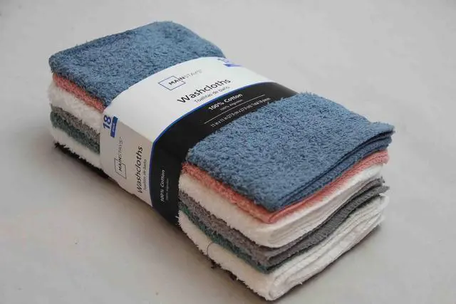Alt view image 6 of 8 - 18-Pack Washcloth Bundle, Pastel