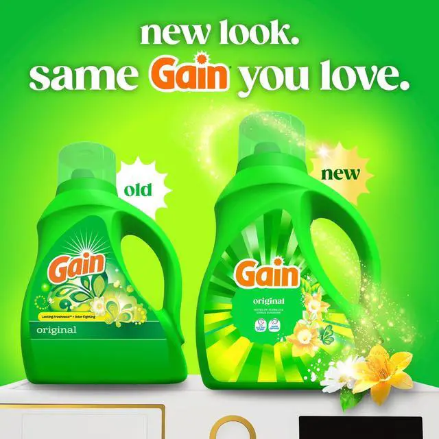 Alt view image 10 of 14 - Gain Laundry Detergent Liquid, Now with Odor Defense, Original Scent, 39 fl oz, 29 Loads