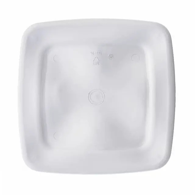 Alt view image 4 of 7 - Mainstays Flexible Square Plastic Laundry Basket,0.7 Bushel Clothes Hamper With 2 Reinforced Sturdy Handles,Vented MoldResistant Storage Bin for Bedroom,Closet,Laundry Room & Bathroom,15.3"x14.9"x14.