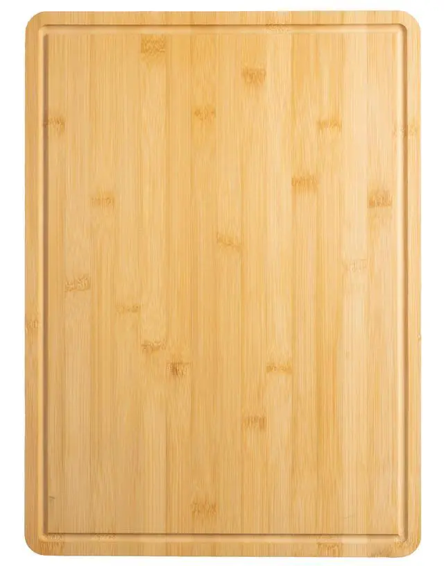 Alt view image 11 of 13 - Mainstays Bamboo Cutting Board, 8.5 x 11, with Juice Groove and Non-Slip Feet