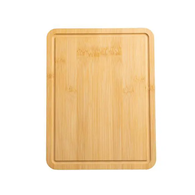 Alt view image 7 of 13 - Mainstays Bamboo Cutting Board, 8.5 x 11, with Juice Groove and Non-Slip Feet