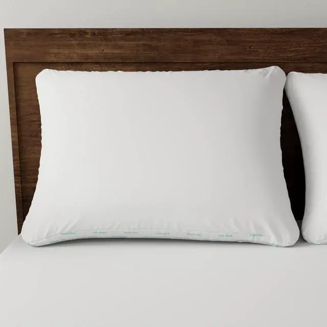 Alt view image 6 of 7 - Standard/Queen ExtraFirm Bed Pillow,1Pack Hypoallergenic Microfiber Sleeping Pillow,Antimicrobial Treatment for Back & Side Adult Sleepers,MachineWashable White Pillow