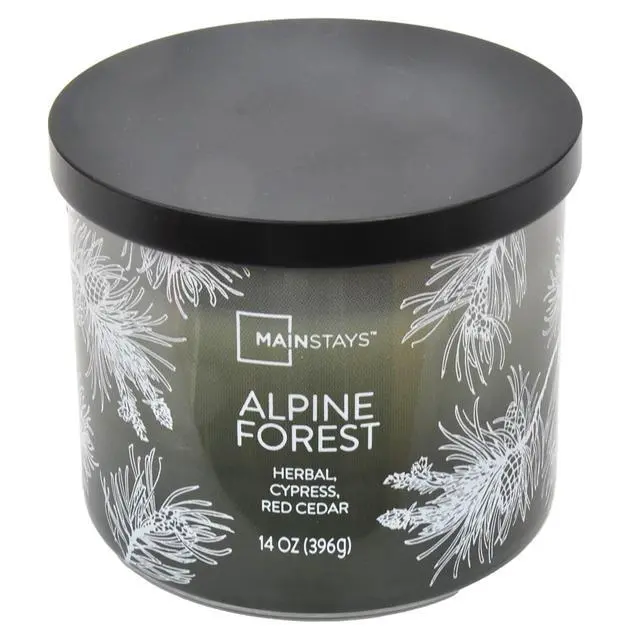 Alt view image 5 of 14 - 3Wick Scented Jar Candle,Alpine Forest Woodsy Fragrance,ParaffinBlend Wax,4060 Hour Burn Time,Green Ombre Decorative Candle With Metal Lid for Home Decor