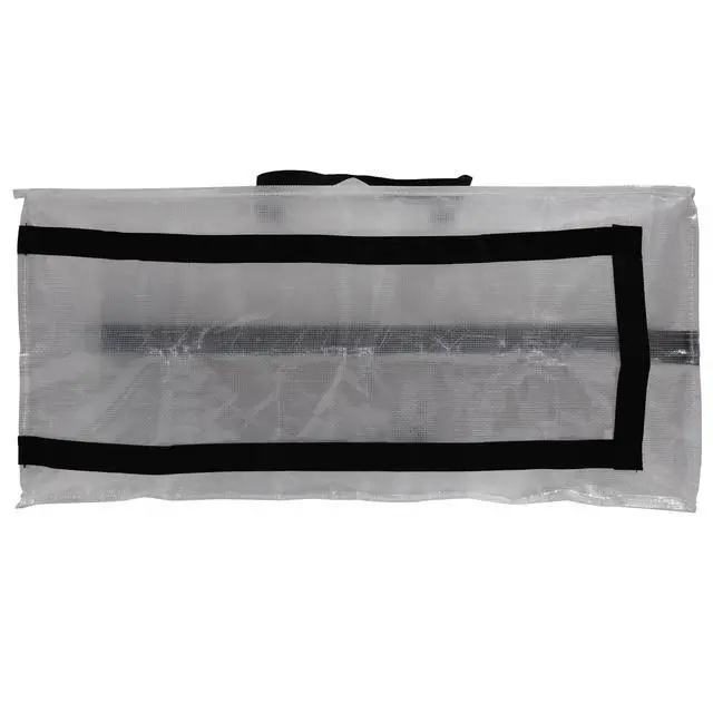 Alt view image 4 of 7 - 2Pack 20 Gallon Moving & Storage Bags,180 GSM Woven Polypropylene,60lb Load Capacity,Wraparound Zipper,Handles & Backpack Straps for Bedding,Clothes & Household Items