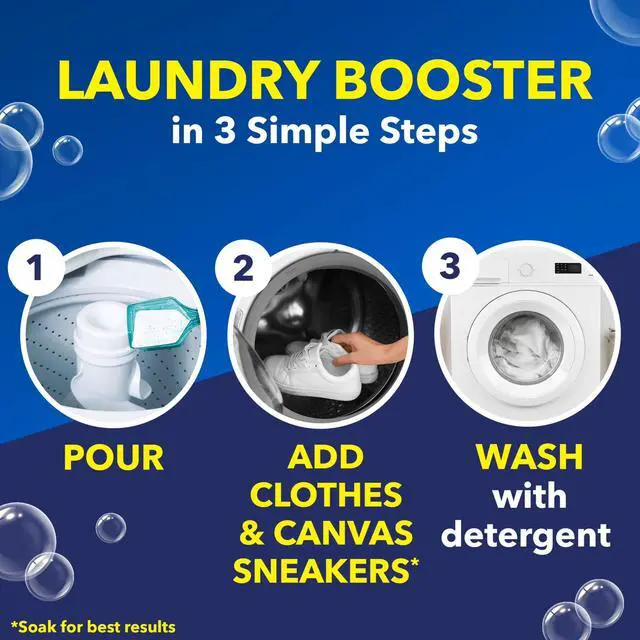 Alt view image 12 of 20 - OxiClean White Revive Laundry Whitener and Laundry Stain Remover Powder, 3 lb