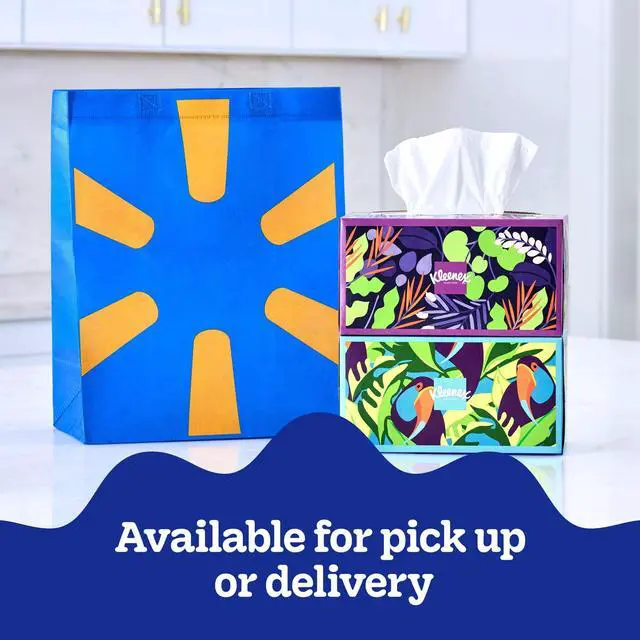 Alt view image 3 of 7 - Kleenex Ultra Soft 3Ply Facial Tissues,4 Flat Boxes,120 Tissues Per Box (480 Total),Hypoallergenic AllergistApproved,CleanShield Technology,For Allergy & Daily HomeUse