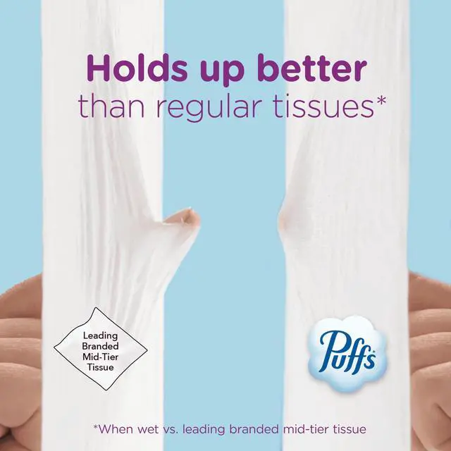 Alt view image 4 of 7 - Puffs UltraSoft Facial Tissues, 4 Rectangle Boxes,124 Tissues Per Box,LimitedEdition BacktoSchool Print,NonLotion,DermatologistTested,StrongerWhenWet For Home & Office