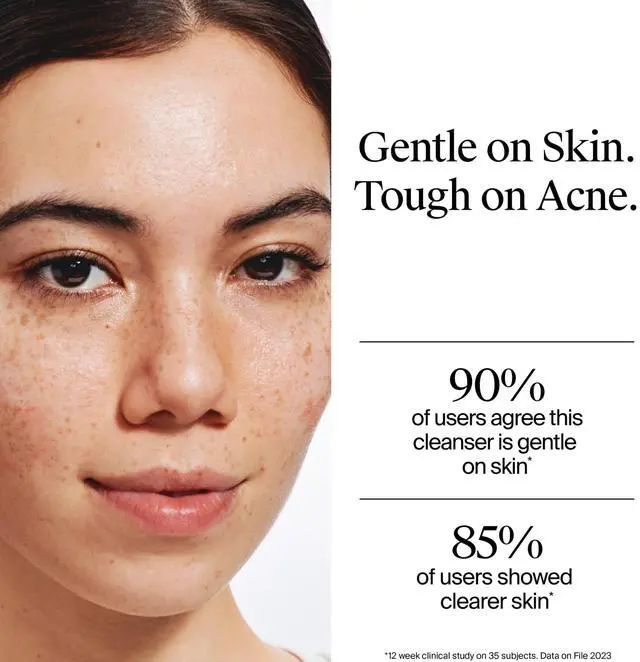 Alt view image 5 of 7 - Neutrogena OilFree Acne Wash Facial Cleanser,9.1 fl oz,2% Salicylic Acid & MicroClear Technology,Daily Acne Treatment Face Wash For Teens & Adults,Targets Breakouts,Blemishes & Blackheads