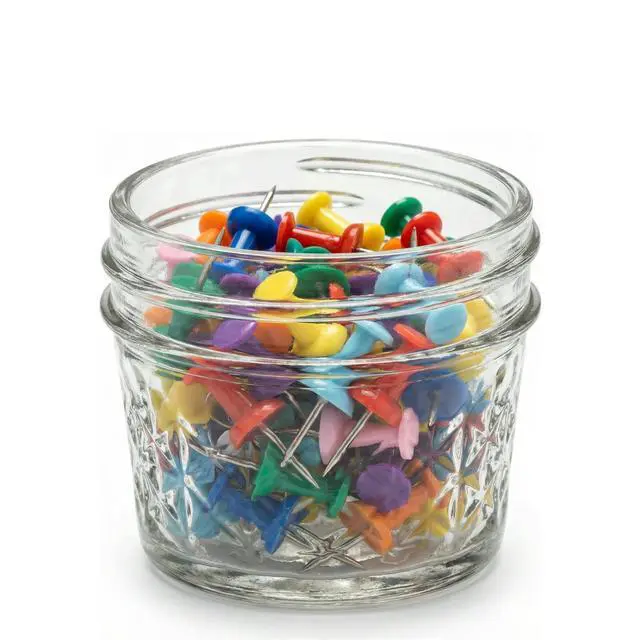 Alt view image 4 of 7 - Mainstays Mini 4 oz Mason Jars,12Pack,RegularMouth Quilted Glass Storage Jars With 2Piece Airtight Lids,FoodGrade BPAFree Containers For Spices,Jams,Party Favors & Crafts