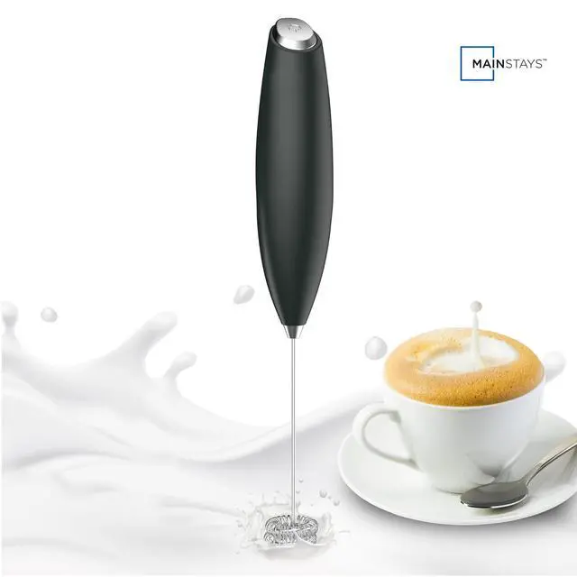Alt view image 9 of 13 - Mainstays Milk Frother, Battery-Powered Handheld Milk Frother Wand