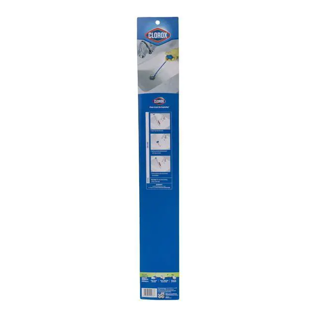 Alt view image 2 of 4 - Clorox Drain Cleaner Sticks,2Pack,20Inch ExtraLong Disposable Hair Clog Remover,Tapered Groove Drain Auger Tool,ChemicalFree Unclogger For Sink,Shower & Tub Drains