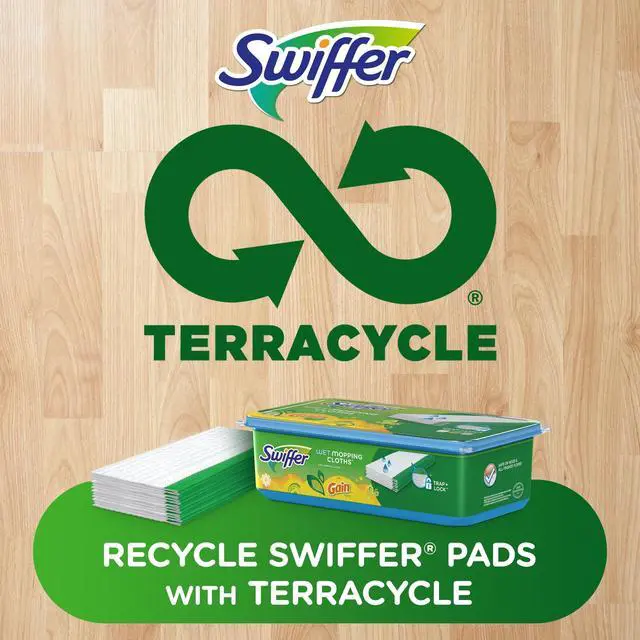 Alt view image 4 of 7 - Swiffer Sweeper Textured Wet Mop Refill Cloths, Gain Original Scent, Trap & Lock Dirt With Scrubbing Strip, Safe For Finished Hard Floors, Wet Mopping Pad Refills