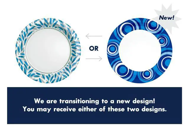 Alt view image 2 of 6 - Great Value Ultra Disposable Round Paper Plates,10Inch,100Count,SoakProof Coated Paperboard Plates,MicrowaveSafe For Meals,Parties,Picnics & Casual Gatherings