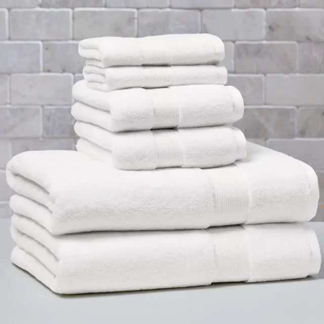 Alt view image 3 of 5 - Better Homes & Gardens Signature Soft Cotton Hand Towel,16"×28",PureLOFT Technology,USAGrown Cotton,ExtraAbsorbent LowLint FadeResistant Solid Bathroom Towel