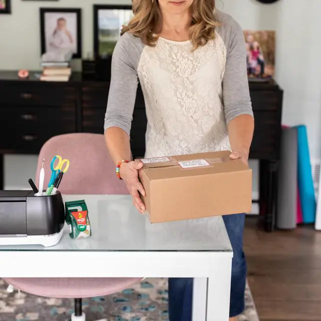 Alt view image 4 of 4 - Duck Brand HD Clear HeavyDuty Packing Tape with Refillable Dispenser, Crystal Clear Shipping Packaging Tape, TearResistant, Strong LongLasting Adhesive, for Moving Boxes, Shipping, Storage & Wareho