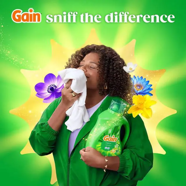 Alt view image 5 of 7 - Gain Original Scent Liquid Laundry Detergent, 81 fl oz, 61Loads, Powerful Odor Defense, LongLasting Citrus & Floral Freshness, Compatible With All Washing Machines