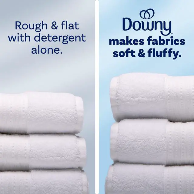 Alt view image 5 of 6 - Downy Liquid Laundry Fabric Softener and Conditioner, Cool Cotton Scent, 44 fl oz, 60 Loads