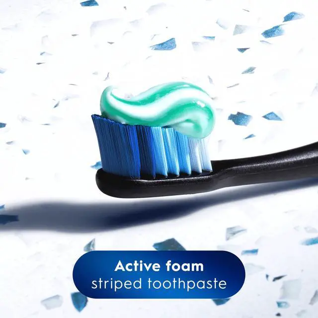 Alt view image 6 of 7 - Crest Toothpaste, Premium Plus Scope Outlast Fluoride Toothpaste, Mint, 5.2 oz, 3 pack