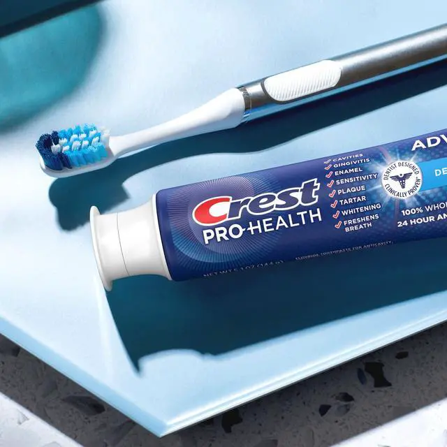 Alt view image 5 of 6 - Crest Toothpaste, Pro-Health Advanced Deep Clean Mint Fluoride Toothpaste, 5.1 oz