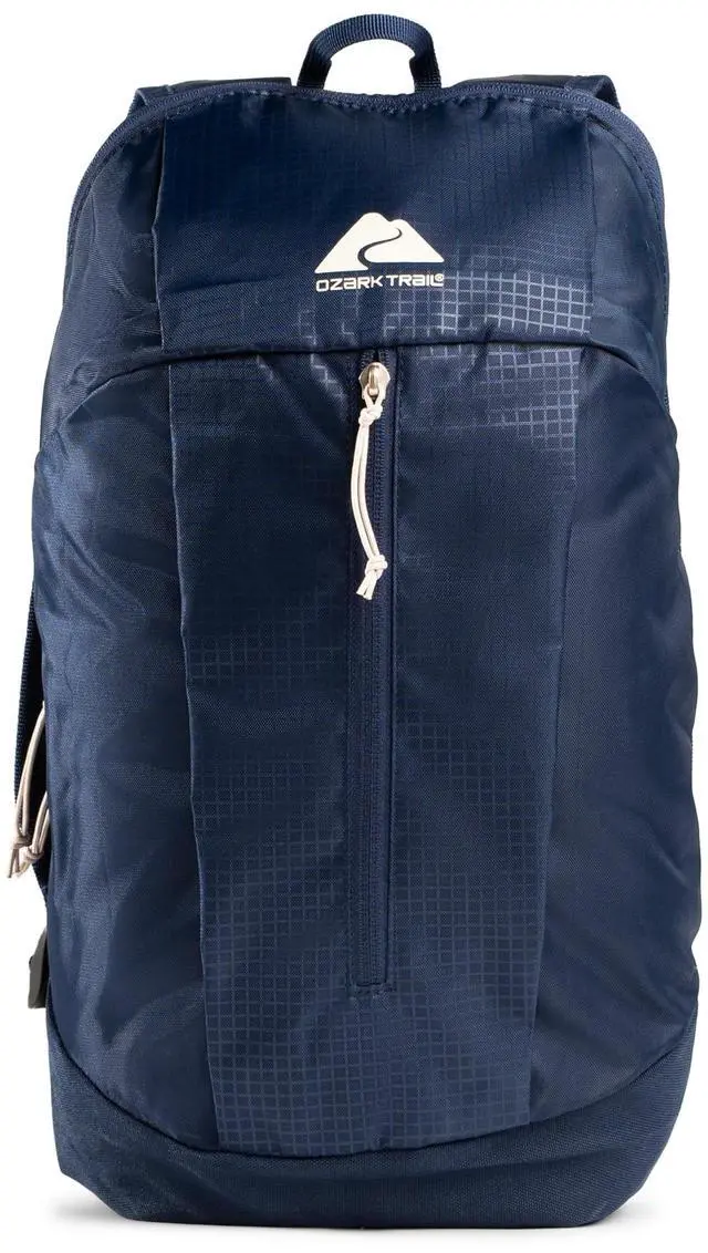 Alt view image 4 of 6 - Ozark Trail 10L Adult/Teen Polyester Daypack Backpack, Navy