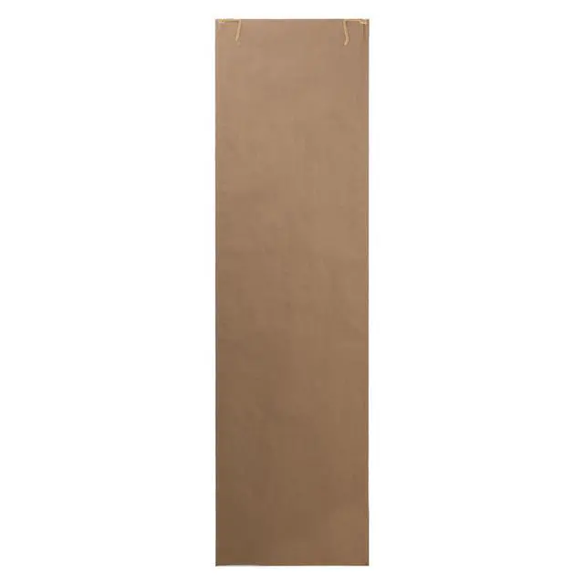 Alt view image 5 of 7 - Mainstays Over-the-Door Rectangular Mirror, Gold, 14.25 in x 50.45 in