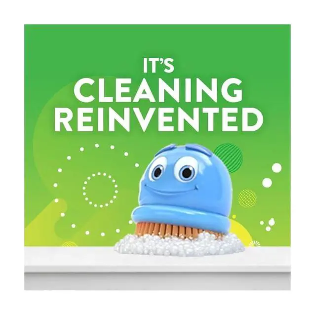 Alt view image 5 of 6 - Scrubbing Bubbles Fresh Gel Toilet Cleaning Stamp, Floral Fusion, Dispenser with 6 Gel Stamps, 1.34 oz