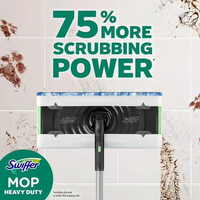 Alt view image 7 of 7 - Swiffer Mop & Go Heavy Duty Wet Refills, Unstopables, 20 Count