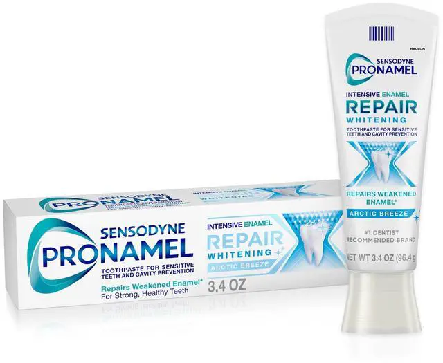 Main image of Sensodyne Pronamel Intensive Enamel Repair Toothpaste for Sensitive Teeth and Cavity Protection 3.4 Oz, for Adults