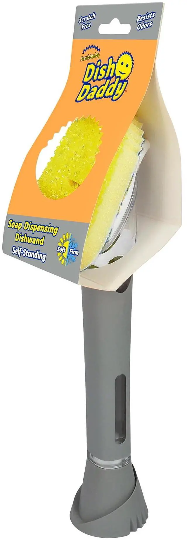 Alt view image 2 of 6 - Scrub Daddy Dish Daddy Non-Scratch Sponge Dishwand