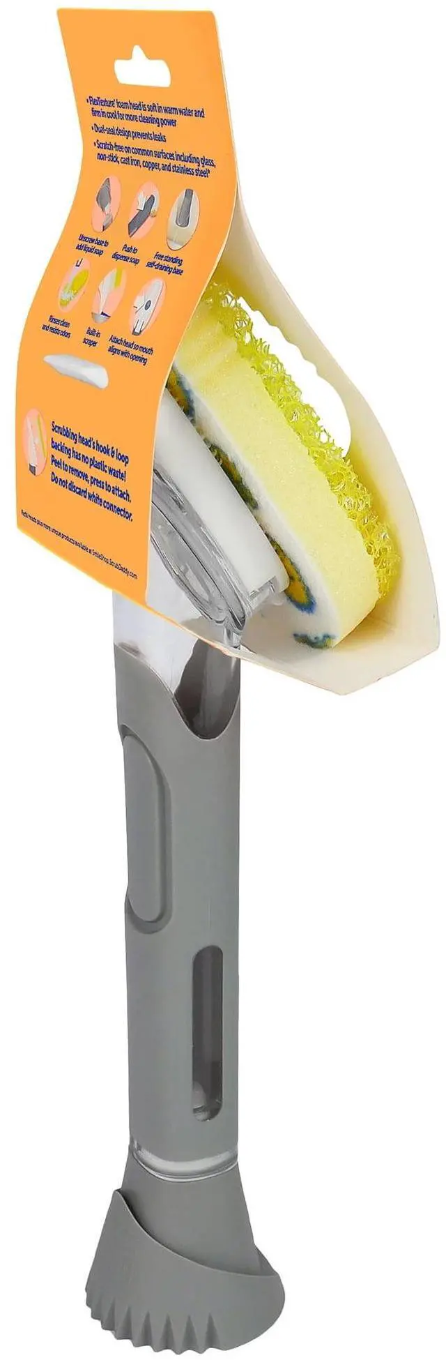 Alt view image 5 of 6 - Scrub Daddy Dish Daddy Non-Scratch Sponge Dishwand