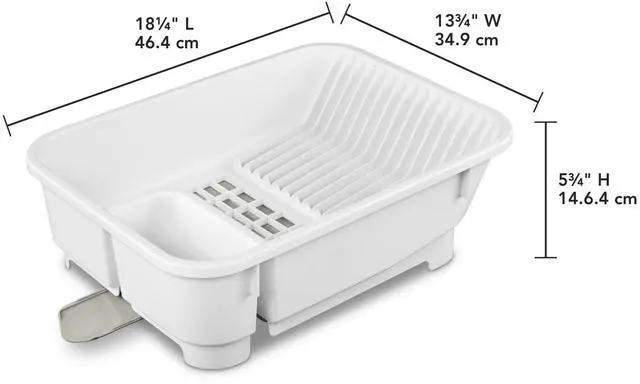 Main image of Mainstays Kitchen Sink Organizer Set with Self-Draining Caddy, Soap Dispenser, Sponge Holder and Retractable Spout for Sink Storage, White