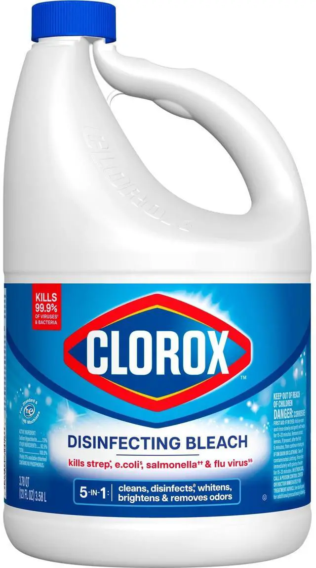 Main image of Clorox Disinfecting Liquid Bleach Cleaner, Regular Scent, 121 fl oz