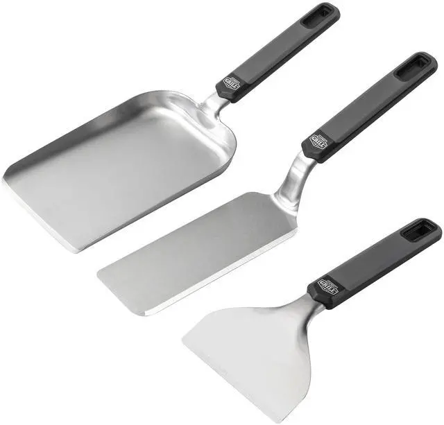 Alt view image 4 of 6 - Expert Grill 3 Pieces Stainless Steel Barbecue Griddle Tool Set