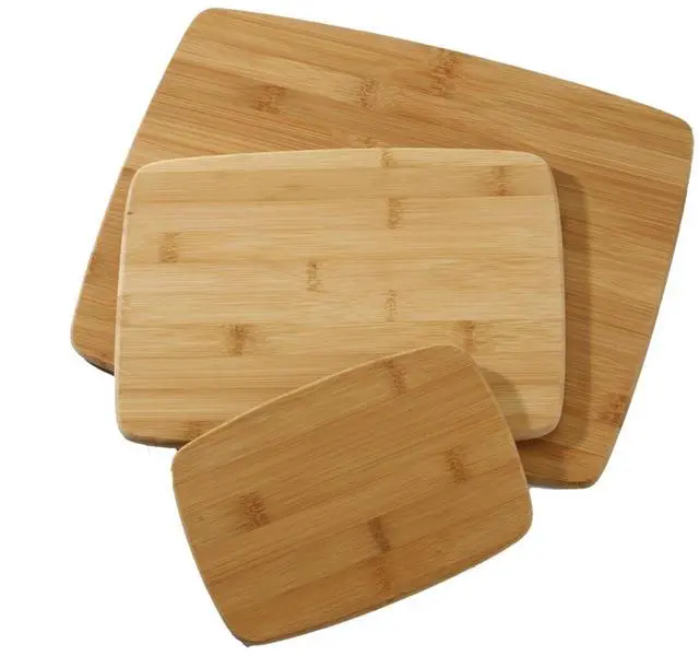Alt view image 2 of 6 - Farberware Classic 3-Piece Bamboo Cutting Board Set