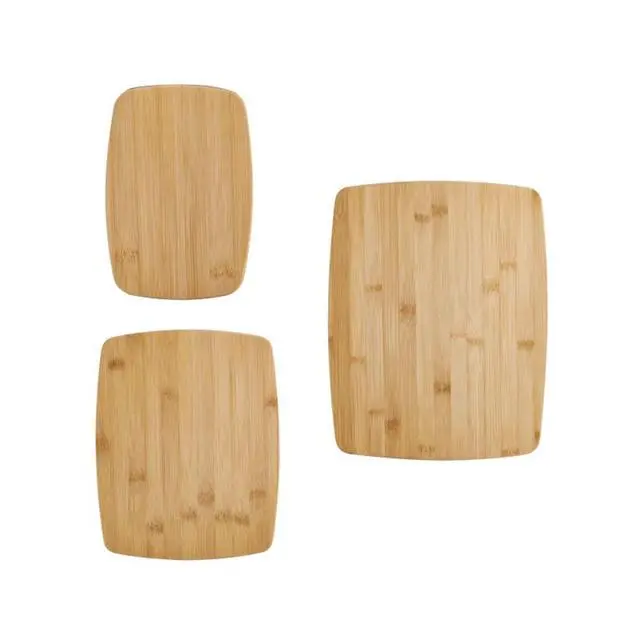 Alt view image 6 of 6 - Farberware Classic 3-Piece Bamboo Cutting Board Set