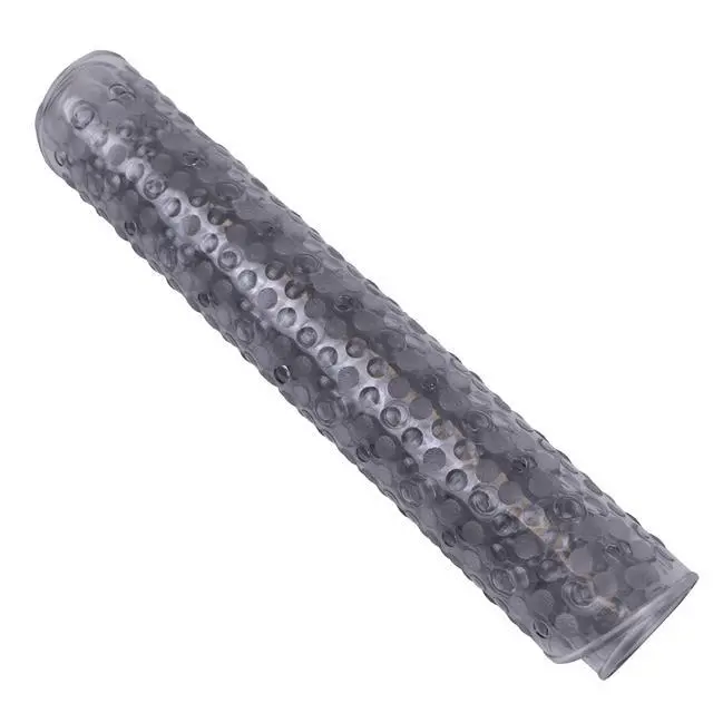 Alt view image 5 of 6 - Mainstays Oval Bubble Bath Mat Charcoal