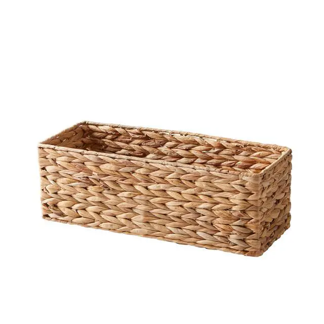 Alt view image 4 of 7 - Better Homes & Gardens Brown Hyacinth Organizer Basket